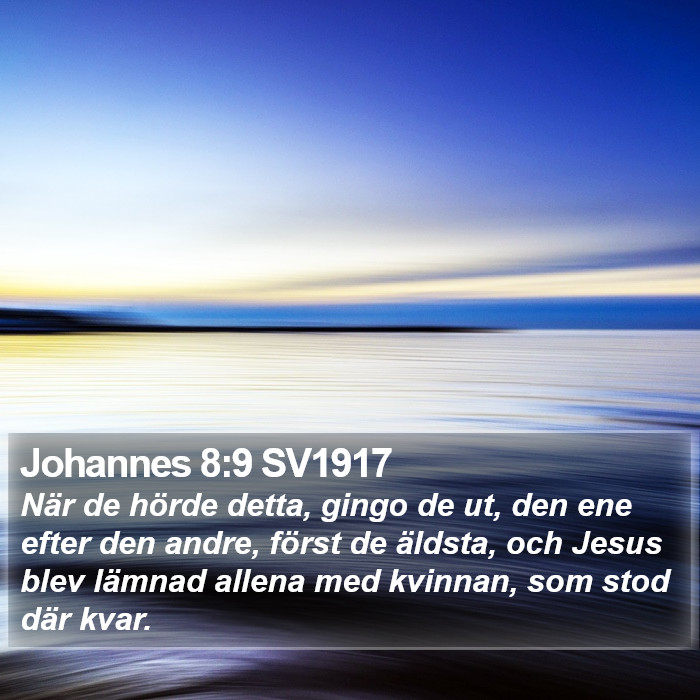 Johannes 8:9 SV1917 Bible Study