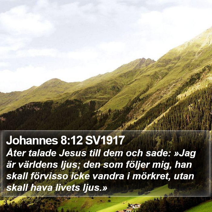 Johannes 8:12 SV1917 Bible Study