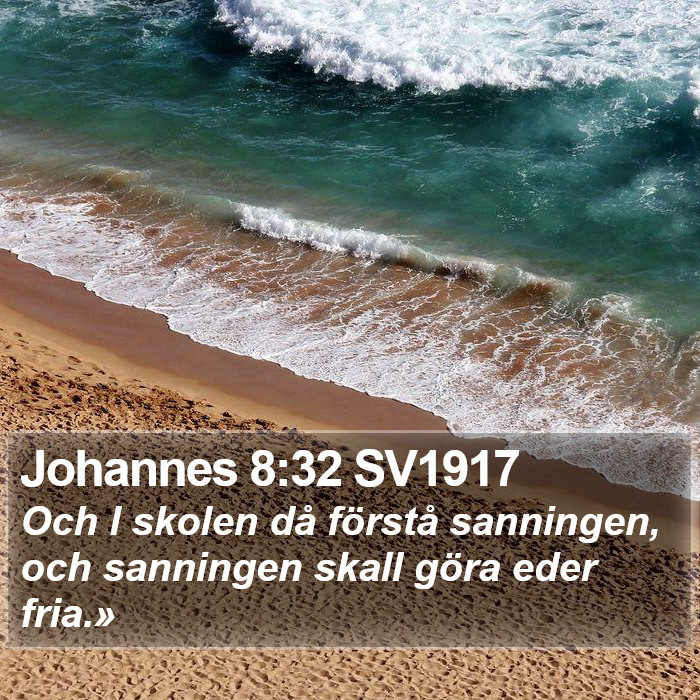 Johannes 8:32 SV1917 Bible Study