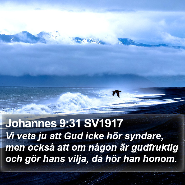 Johannes 9:31 SV1917 Bible Study