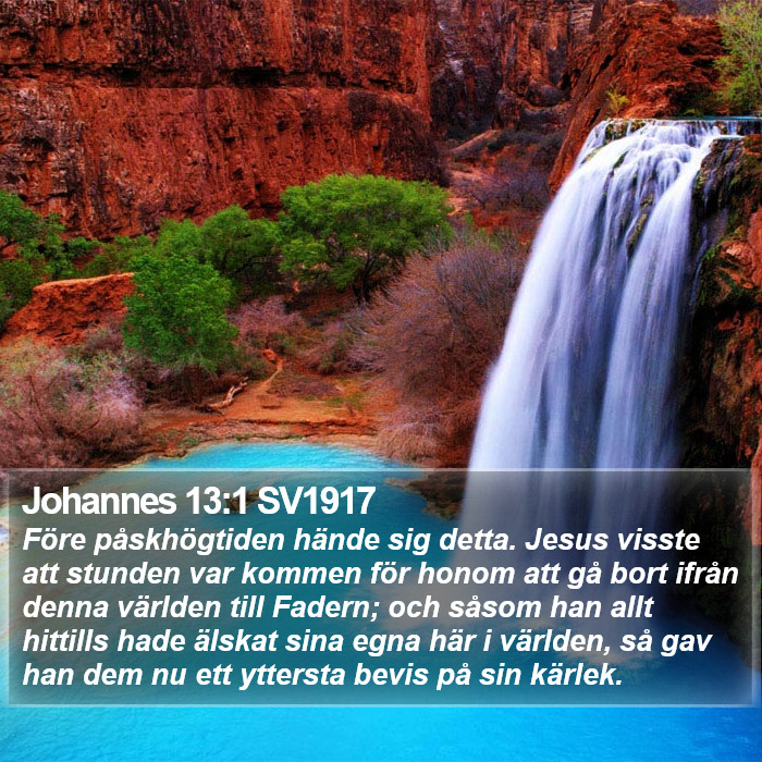 Johannes 13:1 SV1917 Bible Study