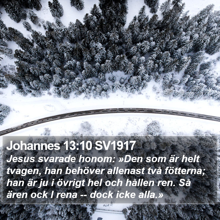 Johannes 13:10 SV1917 Bible Study