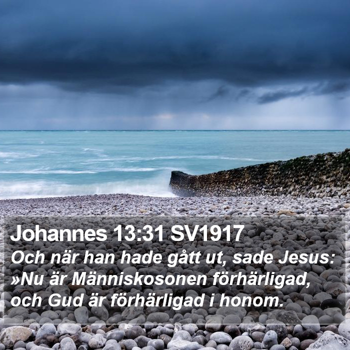 Johannes 13:31 SV1917 Bible Study