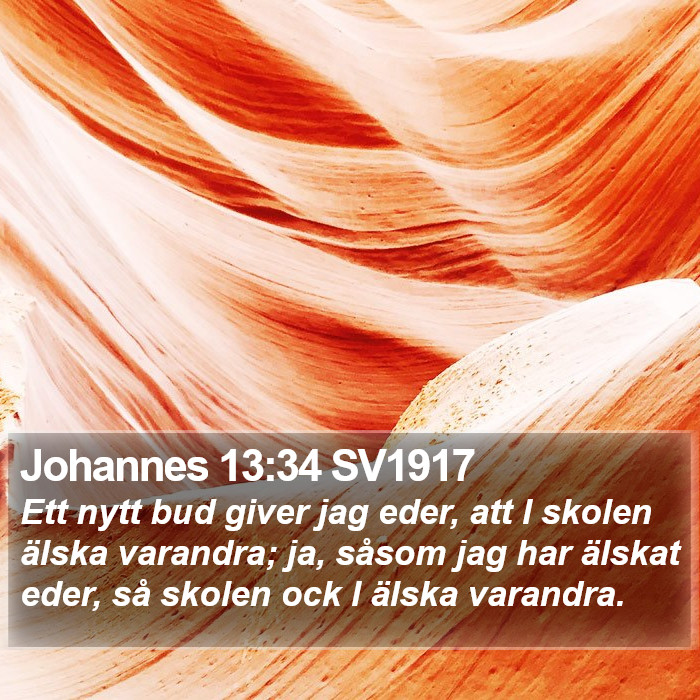 Johannes 13:34 SV1917 Bible Study