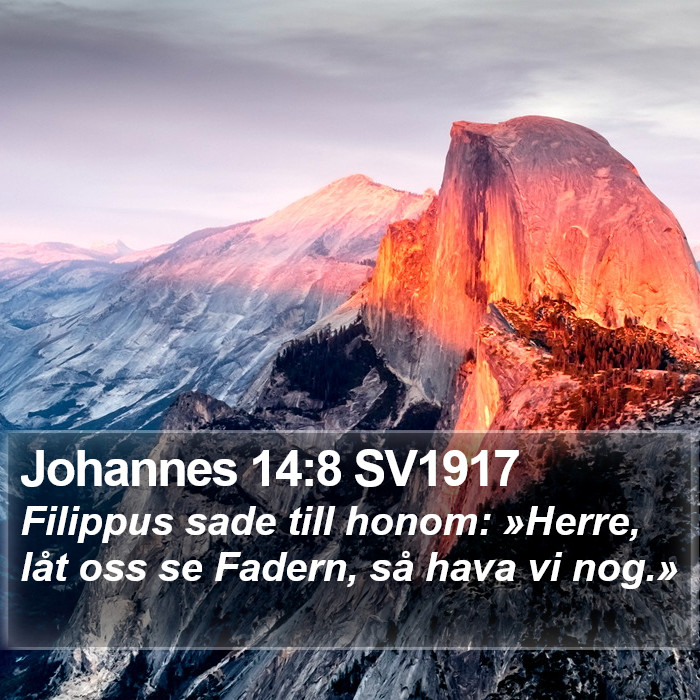 Johannes 14:8 SV1917 Bible Study