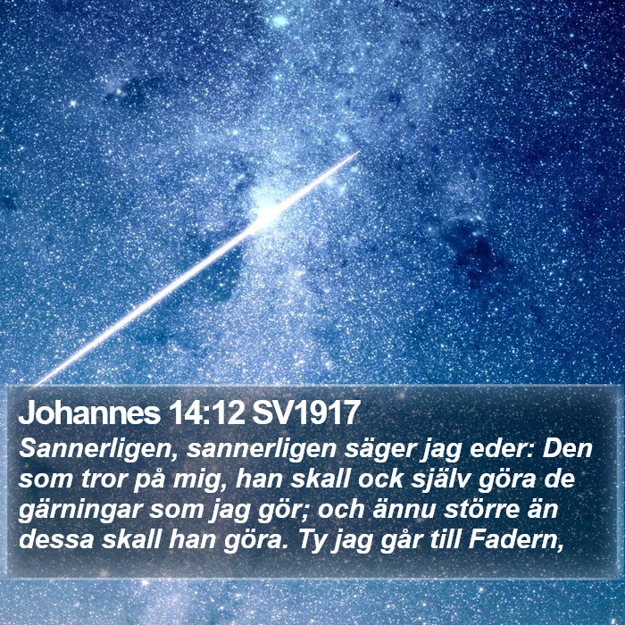 Johannes 14:12 SV1917 Bible Study