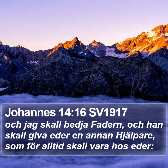 Johannes 14:16 SV1917 Bible Study