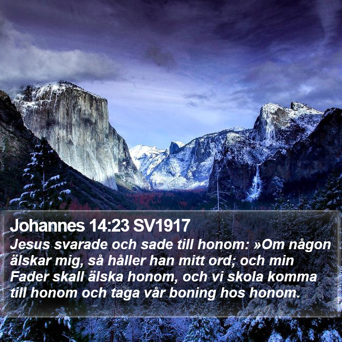 Johannes 14:23 SV1917 Bible Study