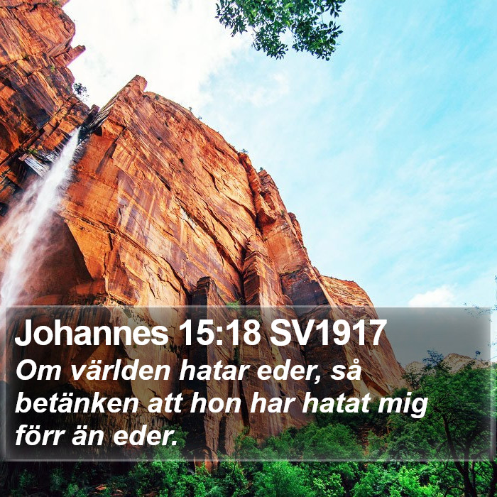 Johannes 15:18 SV1917 Bible Study