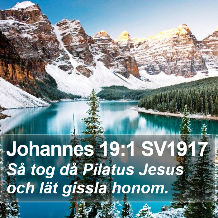 Johannes 19:1 SV1917 Bible Study