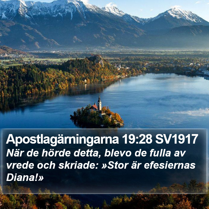 Apostlagärningarna 19:28 SV1917 Bible Study