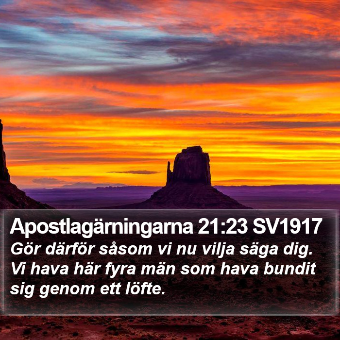 Apostlagärningarna 21:23 SV1917 Bible Study