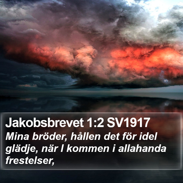 Jakobsbrevet 1:2 SV1917 Bible Study