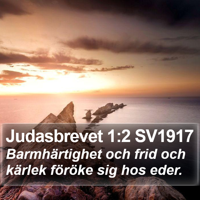 Judasbrevet 1:2 SV1917 Bible Study