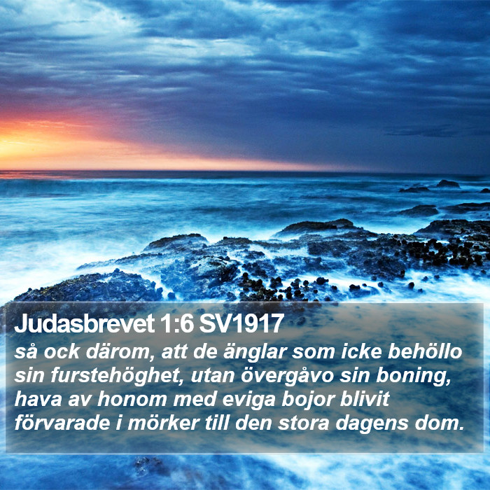 Judasbrevet 1:6 SV1917 Bible Study