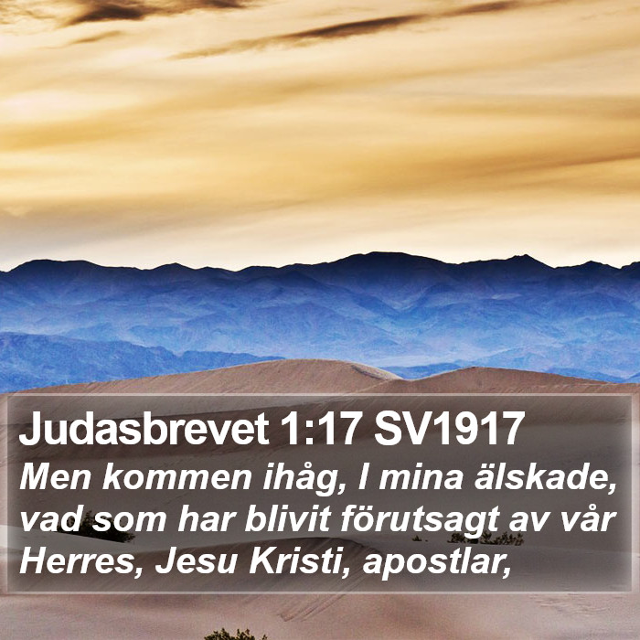 Judasbrevet 1:17 SV1917 Bible Study