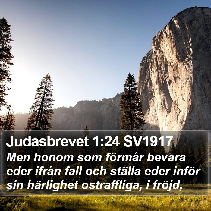 Judasbrevet 1:24 SV1917 Bible Study