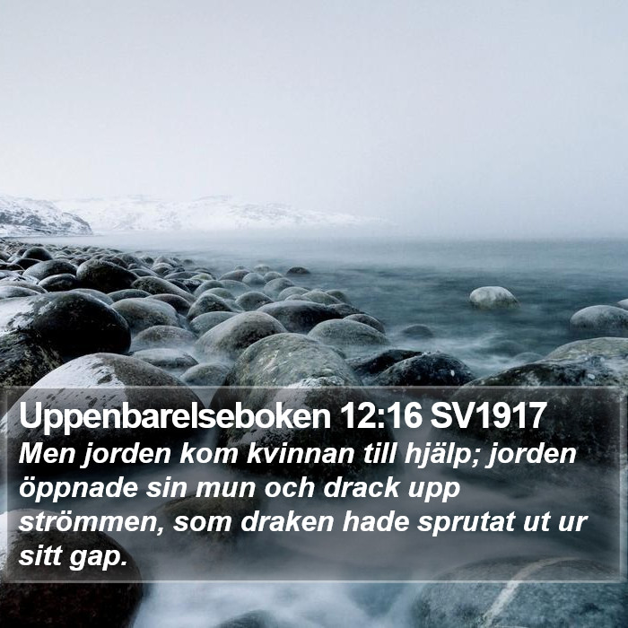 Uppenbarelseboken 12:16 SV1917 Bible Study