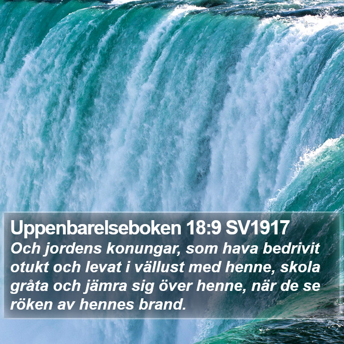 Uppenbarelseboken 18:9 SV1917 Bible Study