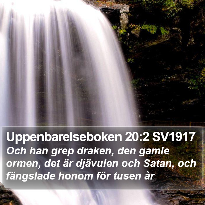 Uppenbarelseboken 20:2 SV1917 Bible Study