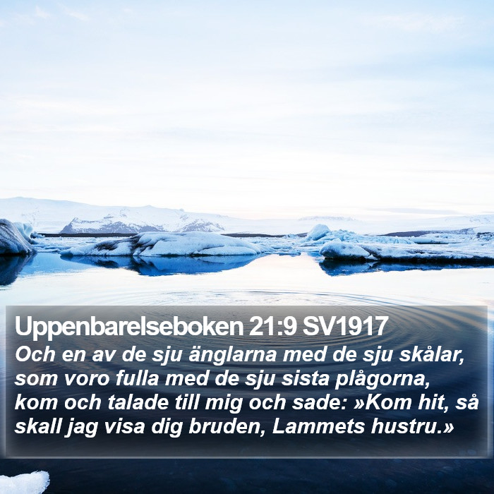 Uppenbarelseboken 21:9 SV1917 Bible Study